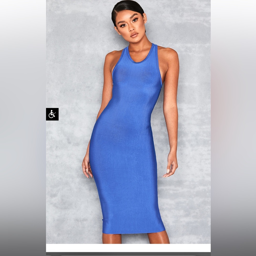 New Mistress Rocks Blue Racerback Dress